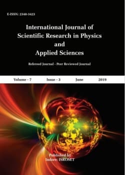 International Journal of Scientific Research in Physics and Applied Sciences