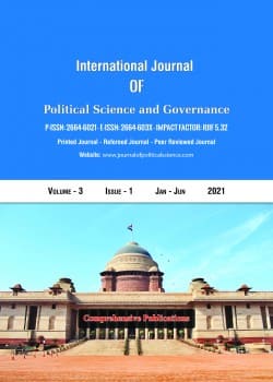 International Journal of Political Science and Governance