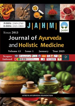 Journal of Ayurveda and Holistic Medicine (JAHM) Scopus Indexed Journal