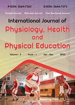 International Journal of Physiology, Health and Physical Education