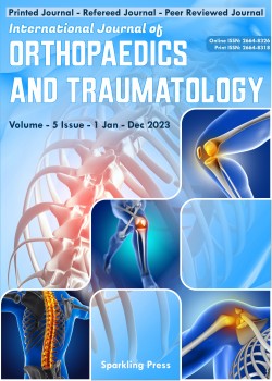 International Journal of Orthopaedics and Traumatology