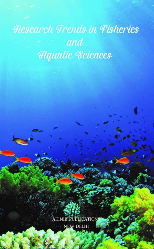 Coverpage of Research Trends in Fisheries and Aquatic Sciences, fisheries edited book
