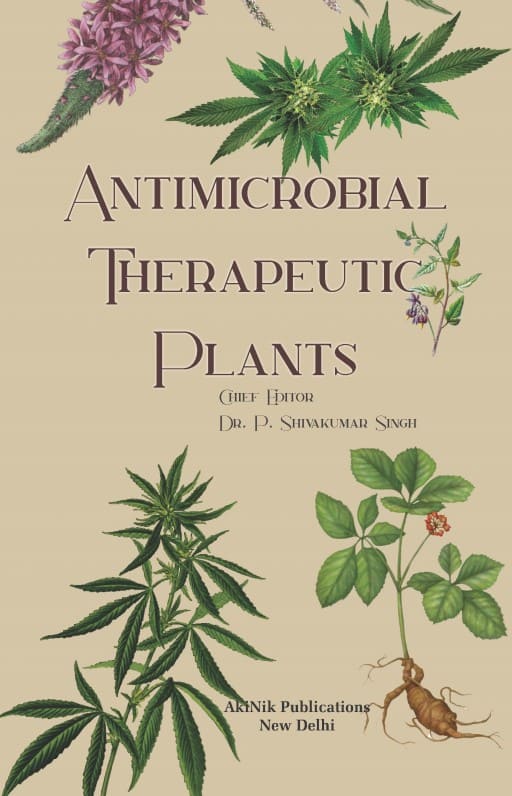 Coverpage of Antimicrobial Therapeutic Plants, plant science edited book