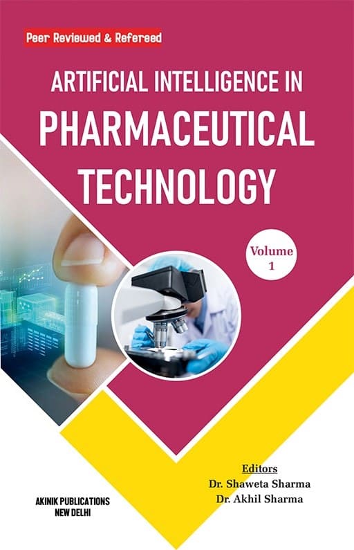 Coverpage of Artificial Intelligence in Pharmaceutical Technology, pharmaceutical science edited book
