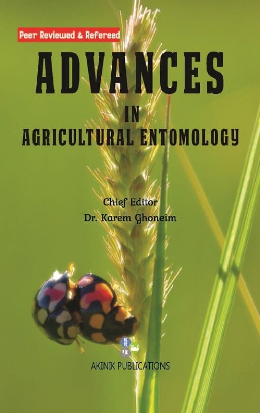 Coverpage of Advances in Agricultural Entomology, agricultural entomology edited book