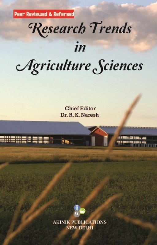 Coverpage of Research Trends in Agriculture Sciences, agricultural science edited book