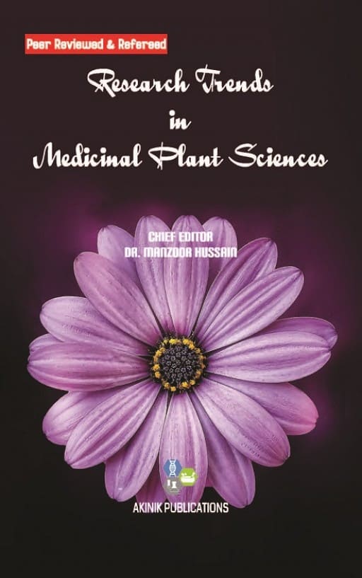 Coverpage of Research Trends in Medicinal Plant Sciences, medicinal plants edited book