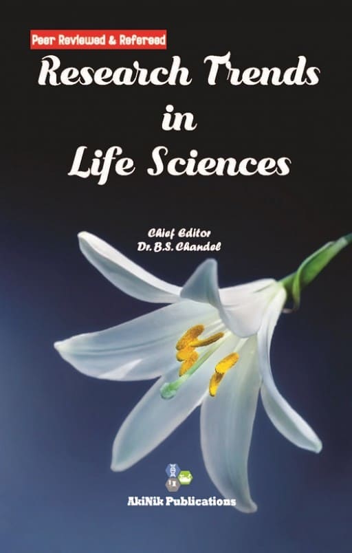 Coverpage of Research Trends in Life Sciences, life science edited book