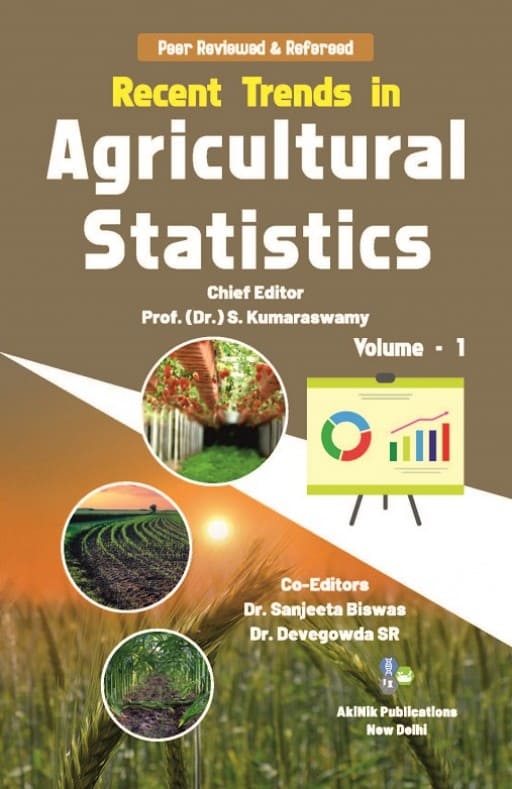 Coverpage of Recent Trends in Agricultural Statistics, agriculture edited book