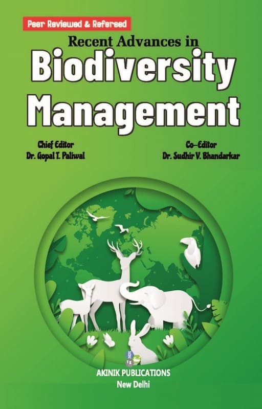 Coverpage of Recent Advances in Biodiversity Management, biodiversity edited book
