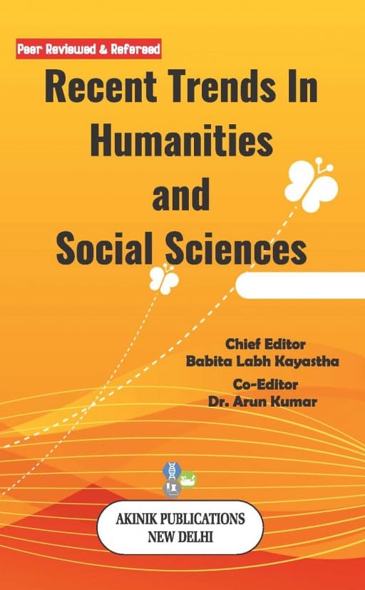Coverpage of Recent Trends In Humanities and Social Sciences, social science edited book