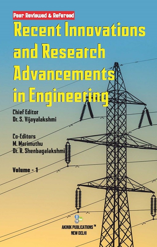 Coverpage of Recent Innovations and Research Advancements in Engineering, electrical engineering edited book