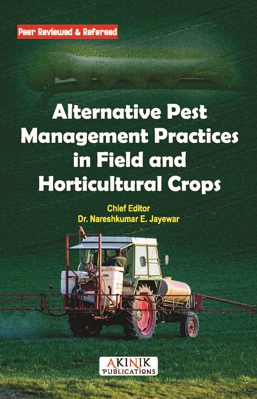 Coverpage of Alternative Pest Management Practices in Field and Horticultural Crops, insect pest mangement edited book