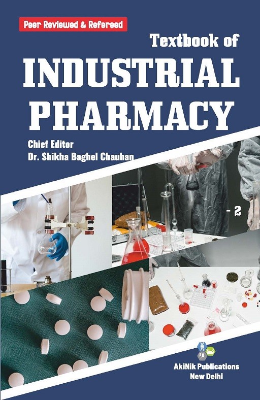 Coverpage of Textbook of Industrial Pharmacy, pharmacy edited book