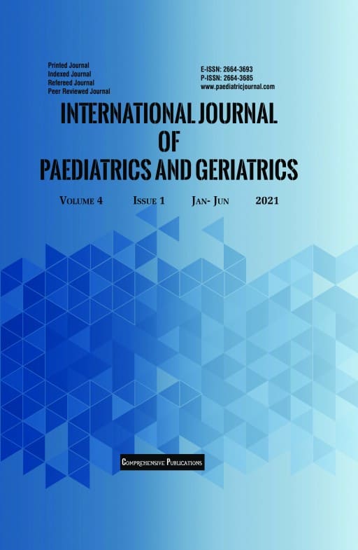 International Journal of Paediatrics and Geriatrics