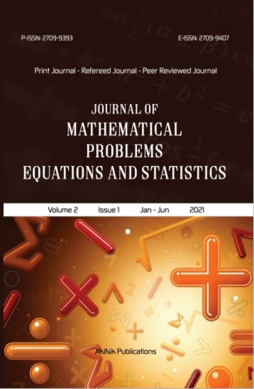 Journal of Mathematical Problems, Equations and Statistics