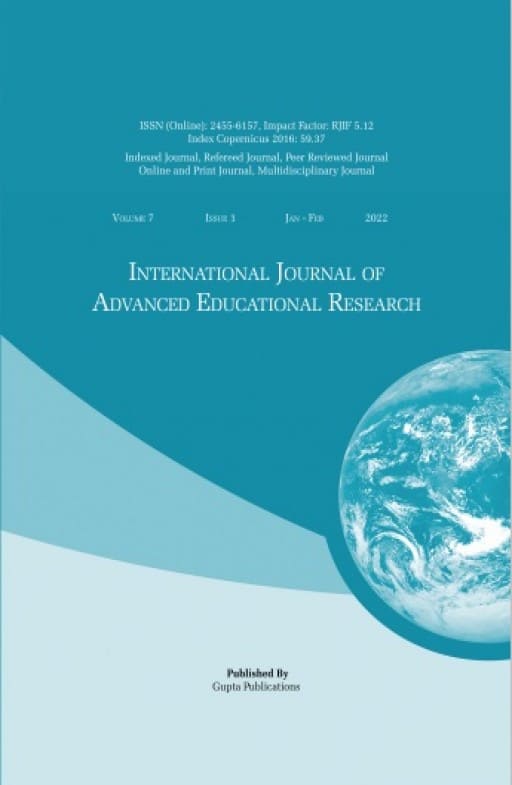 International Journal of Advanced Educational Research