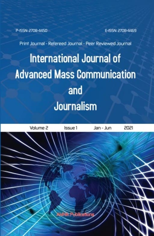 International Journal of Advanced Mass Communication and Journalism