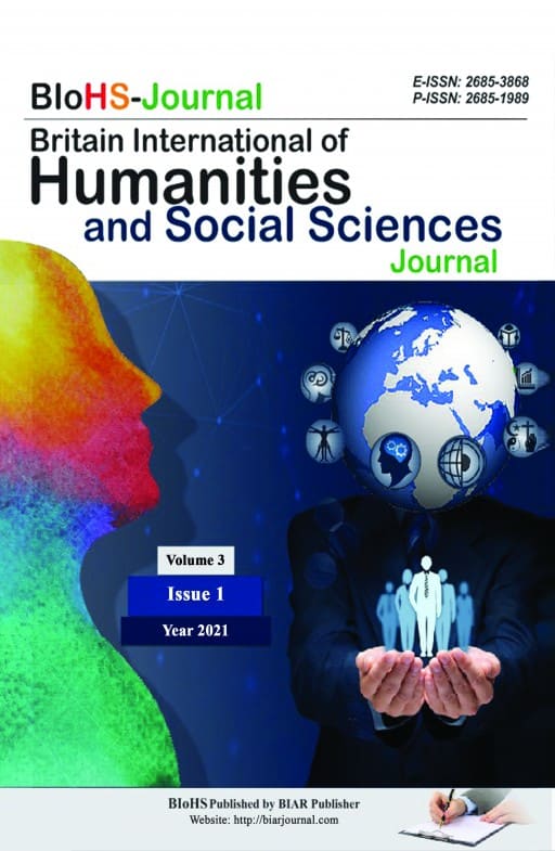 Britain International of Humanities and Social Sciences Journal