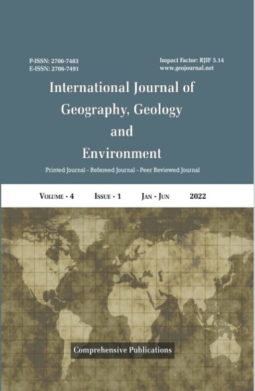 International Journal of Geography, Geology and Environment