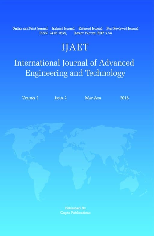 International Journal of Research in Advanced Engineering and Technology