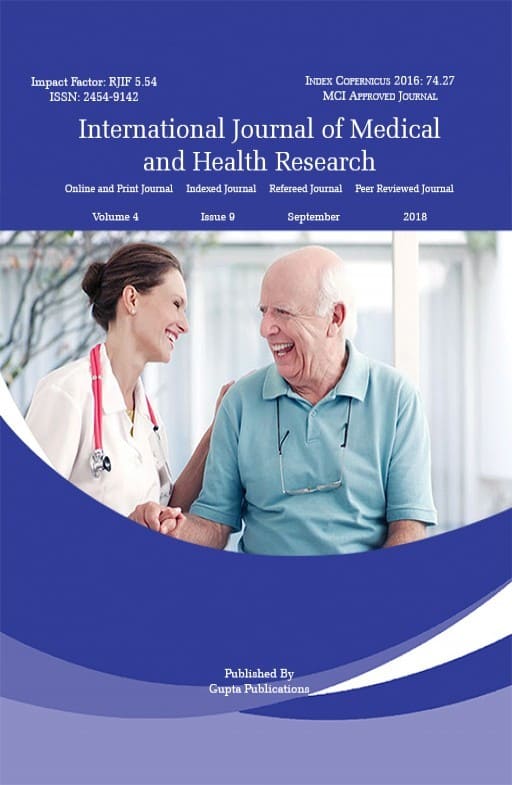 International Journal of Medical and Health Research
