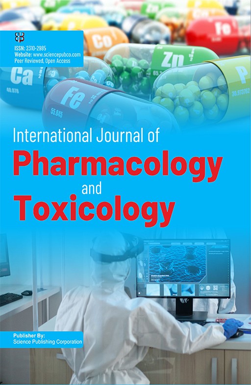 International Journal of Pharmacology and Toxicology International Journal of Pharmacology and Toxicology