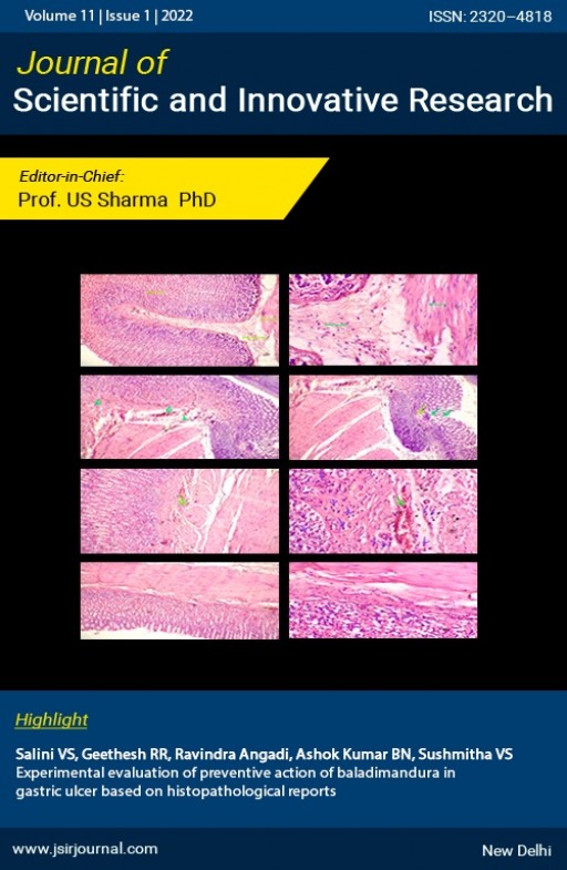 Journal of Scientific and Innovative Research