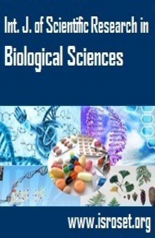 International Journal of Scientific Research in Biological Sciences