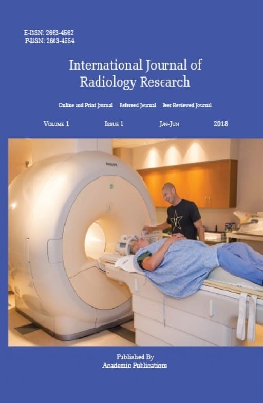 International Journal of Radiology Research