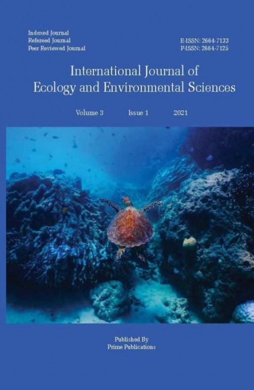 International Journal of Ecology and Environmental Sciences
