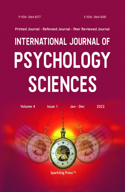International Journal of Psychology Sciences