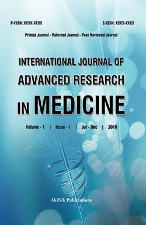 International Journal of Advanced Research in Medicine