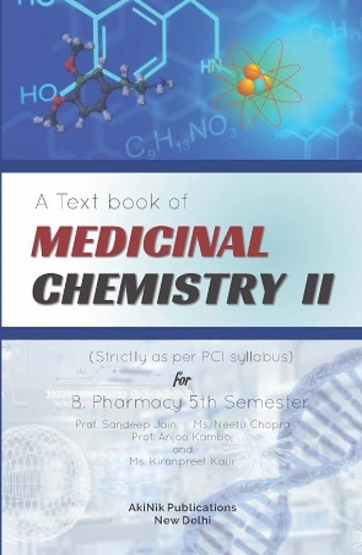A Text book of Medicinal Chemistry II (Strictly as per PCI Syllabus) for B. Pharmacy 5th Semester
