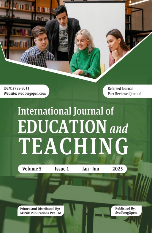International Journal of Education and Teaching