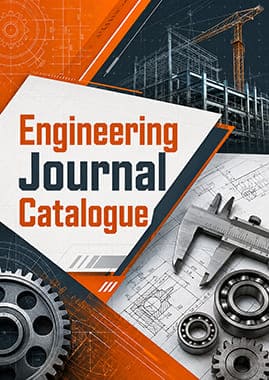 Engineering Journal Catalogue cover page