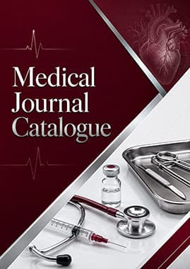 Medical Journal Catalogue cover page