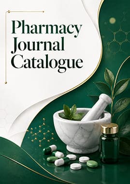 Pharmacy Journal Catalogue cover page