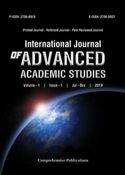 International Journal of Advanced Academic Studies