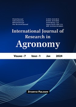 International Journal of Research in Agronomy