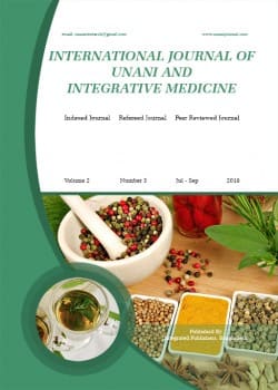 International Journal of Unani and Integrative Medicine