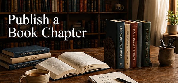 Author writing a book chapter for an AkiNik edited volume