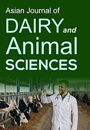 Asian Journal of Dairy and Animal Sciences Subscription
