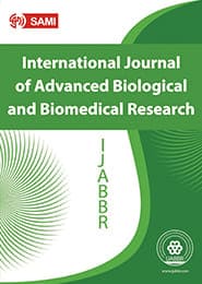 International Journal of Advanced Biological and Biomedical Research