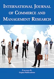 International Journal of Commerce and Management Research Subscription
