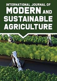 International Journal of Modern and Sustainable Agriculture Subscription
