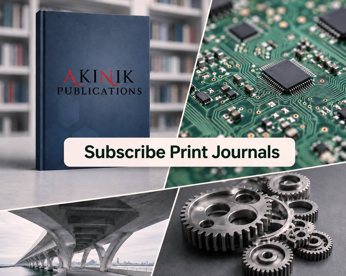 Subscribe engineering print journals from AkiNik Publications - engineering journal subscription for libraries