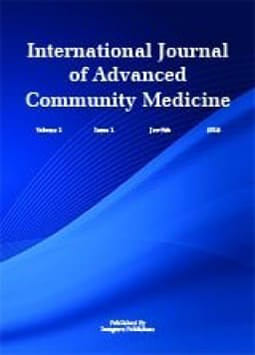 International Journal of Advanced Community Medicine
