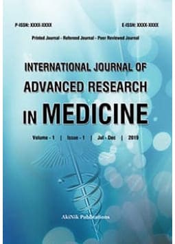 International Journal of Advanced Research in Medicine