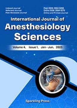 International Journal of Anesthesiology Sciences
